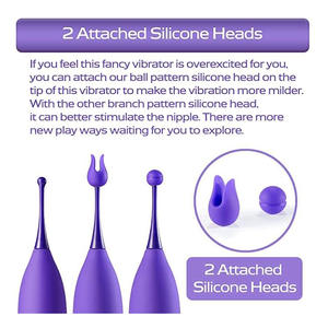 Vibrador de Alta Frecuencia para Mujeres, Estimulador de Clítoris y Punto G, Potente para Orgasmos - Product Image 2