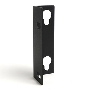 Black L-Shaped Steel <b>Bracket</b> <b>For</b> Furniture Connectors Cabinet Hardware Support Durable Right Angle <b>Corner</b> <b>Brackets</b> - Product Image 2