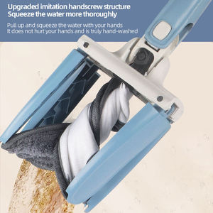 Wholesale Factory Wholesale Practical Hand-Press <b>Mop</b>, Hand-Free Floor Cleaning Tool, Household <b>Mop</b> - Product Image 3