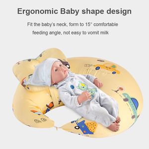 Almohada de Lactancia OEM con Funda Extraíble Personalizada, Almohada de <span class=keywords><strong>Embarazo</strong></span>, Almohada Transpirable para Reflujo para un Bebé - Product Image 4