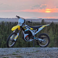 Expédition rapide, moto tout-terrain électrique à batterie lithium 22500W 520N.m avec frein à disque, 104V 55Ah Storm Bee pour adultes