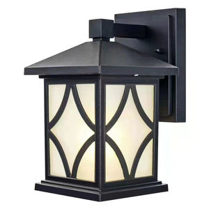 Applique murale extérieure noire étanche IP65, lumières en aluminium pour jardin, Villa, porche, <span class=keywords><strong>Luminaires</strong></span>, cour (<span class=keywords><strong>2023</strong></span>/1W) - Product Image 2