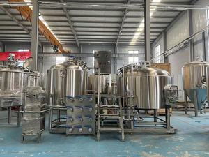 Système <span class=keywords><strong>de</strong></span> brasserie artisanale 5HL à trois cuves, capacité <span class=keywords><strong>de</strong></span> production mensuelle <span class=keywords><strong>de</strong></span> 5000 litres, unité <span class=keywords><strong>de</strong></span> brassage <span class=keywords><strong>de</strong></span> 500L - Product Image 4