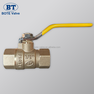 Vanne à bille manuelle en laiton pleine passante BOTE 600WOG pour gaz et eau, filetage BSP, personnalisable OEM - Product Image 6