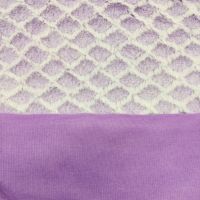 Tissu Jacquard à Poils Coupés Motif Échelle en Fausse Fourrure de Lapin pour Coussins de Canapé, Textiles de Maison et Vêtements - Grande Vente