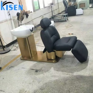 Kisen Beauty Salon Washing Shampoo <b>Chair</b> Sink Barber Salon Hair Intelligent Shampoo Massage <b>Chair</b> - Product Image 5