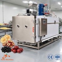 RVS vacuümvriesdroger 10 ㎡   Voedselvriesdroogmachine CE ISO9001 voor fruitverwerking