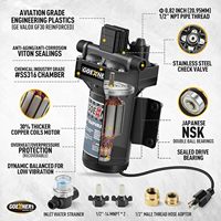 Pemanas Air Panas Tanpa Tangki 110V AC Portabel Bertekanan Tinggi 70PSI Motor Senyap Sistem Pompa Air Segar Otomatis Sesuai Permintaan