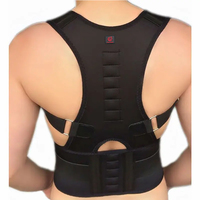 Ceinture orthopédique de soutien du dos, orthèse de Posture correcte, 10 aimants, correcteur de Posture magnétique