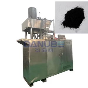 Nouvelle presse hydraulique à briquettes de charbon de bois vertical en coque de noix de coco pour la fabrication de blocs - Product Image 1