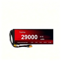 Литий-ионный твердотельный аккумулятор TL 29000 мАч 47.4В, сверхлегкий, высокомощный, для сельскохозяйственных дронов, БПЛА, VTOL, LiPo