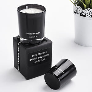 Bougie parfumée en verre, 160g, cire de soja, neom, personnalisé quantité minimale de commande logo, vanille, 100% g - Product Image 1