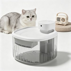 Eco Friendly Odor Free Pet Water Feeder Portable Lightweight Indoor Cat Dog Fountain - Product Image 1