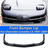 Pour Corvette C5 1997-2004, style ZR1, 3 pièces, spoiler de pare-chocs avant, séparateur, noir brillant, ABS de haute qualité, kit carrosserie