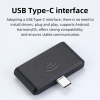 Lector de Proximidad RFID UHF Mini USB OTG 902~928MHz, Plug and Play, Salida de Teclado Virtual, ISO18000-6C para Teléfono Móvil Android
