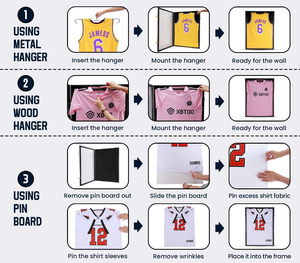 Cadres en bois pour maillots <span class=keywords><strong>de</strong></span> football, vitrines pour maillots signés, boîtes à effets d'ombre pour maillots <span class=keywords><strong>de</strong></span> sport, présentoirs pour maillots - Product Image 3