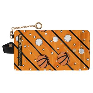 Custom Wholesale PU Leather <b>Wallet</b> RFID Blocking Card <b>Holder</b> with Coin Pocket for Women Sport Style - Product Image 2