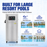 Generator Mesin Ozon Kolam Renang Resort Besar untuk Peralatan Disinfeksi dan Sanitasi Pengolahan Air