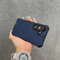 Étui de protection intégrale S26 Plus, coque de téléphone magnétique anti-chute au toucher doux et populaire pour Samsung S26 S25 Ultra