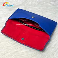 Sacs en cuir PU de haute qualité pour lunettes, personnalisables avec logo en relief, légers et portables, pour le rangement des lunettes