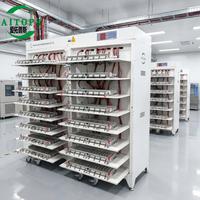Probador de Capacidad de Batería Horizontal de 256 Canales, 5V 20A, con Ahorro de Energía y Retroalimentación, Clasificador de Celdas 32140, 33140, 34154, Probador de Ciclos