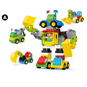 Puzzle Robot Fidget Đồ Chơi Khối Số Gạch Giáo Dục Khối Xây Dựng Đồ Chơi - Product Image 1