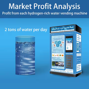 Petite opportunité commerciale Les distributeurs automatiques vendent des équipements d'eau potable Cinq éléments Grande capacité sur une rue communale - Product Image 6