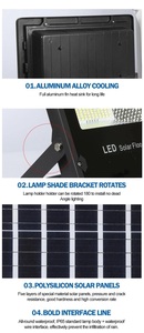 ไฟส่องสวนแบบใหม่ 55lm/w 80 100W IP67 พร้อมกล้องวงจรปิด - Product Image 6
