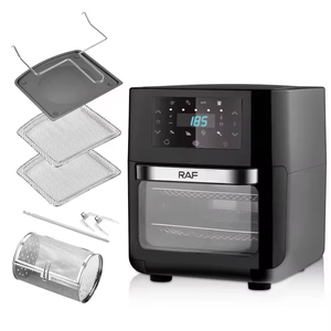 Freidora de Aire Cuadrada Estándar Europea, Horno Doméstico Multifuncional de Gran Capacidad con Pantalla Táctil Inteligente y Superficie Antiadherente con Protección contra Sobrecalentamiento - Product Image 3