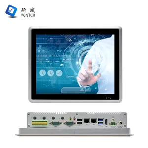 OEM ODM12.1インチLcd防水タブレットファンレス組み込みコンピューターインテルJ1900i5 i7 win10VESAタッチスクリーン産業用パネルPC