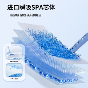 Serviettes hygiéniques Aibeze 240 mm avec ailettes, toucher doux, protection anti-fuites, utilisation jour et nuit, lot de 10 - Product Image 3