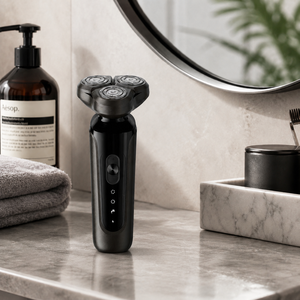 MS-308 Recortadora <span class=keywords><strong>de</strong></span> Barba y Nariz Multifunción, Rotativa, Recargable, Inalámbrica, Impermeable, Limpiador Facial, Afeitadora Eléctrica para Hombre - Product Image 2