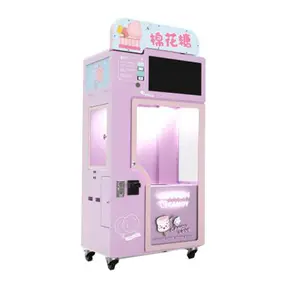 Nieuwe Model Rvs Bloem Cotton Candy Floss Machine Automatic10 Soort Bloemen