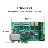 Placa de Desarrollo MILIANKE ZYNQ Serie 7000 MLK-F6-CZ05/06-7015/7020 con Procesador de Doble Núcleo Cortex-A9 y Sistema Operativo Linux de Alta Velocidad