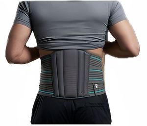 Best Quality Lumbar Support Belt Adjustable <b>Back</b> <b>Brace</b> for Posture Support and Daily Wear Available For Sale - Product Image 4