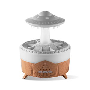 2024 recién Popular baño ayuda a dormir Arco Iris noche luz lluvioso hongo humidificador lluvia nube aceite difusor - Product Image 4