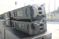Système de sonorisation à ligne active et passive de fabrication chinoise, double 12 pouces, pour concert / église / croisade