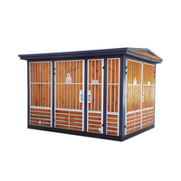Subestación Prefabricada de Alto/Bajo Voltaje (Subestación Europea) con Nivel de Protección Exterior: IP54