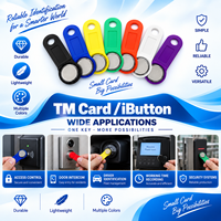 Control de Acceso con Protocolo 1-Wire, Memoria Táctil DS1972-F5, Llaves Ibutton de 1024 Bits