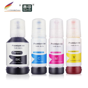 BR-EX Pigment <span class=keywords><strong>Encre</strong></span> pour <span class=keywords><strong>Epson</strong></span> 112 <span class=keywords><strong>113</strong></span> 008 009 542 T542 EcoTank ET-5880 ET-16680 ET-5850 ET-5800 ET-5170 ET-5150 ET-16650 ET-16600 - Product Image 1