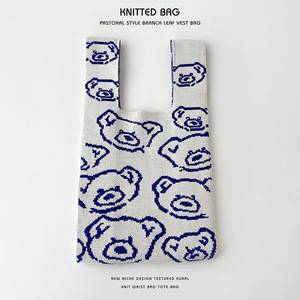 Borsa a tracolla/gilet da donna in poliestere a forma di cuore femminile con blocchi di nicchia - Product Image 6