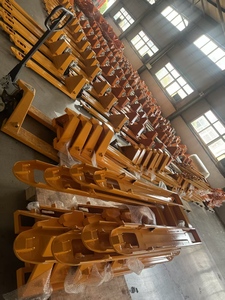 HAOKUN JAC CBD 5 Ton Forklift Hidrolik <span class=keywords><strong>Manual</strong></span> Cina dengan Roda Nylon, Kemampuan Segala Medan, untuk Dijual - Product Image 5