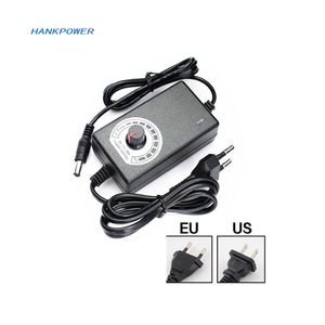 Adattatore di alimentazione da ca a cc a velocità regolabile 3-12V 2A per luci di striscia a LED alimentatore Switching universale a tensione regolabile - Product Image 6