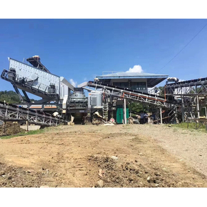 Hiệu quả cao giá tốt nhất máy nghiền đá di động máy nghiền Máy nhà máy lốp gắn máy nghiền hàm di động - Product Image 2