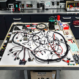 Lesun oem odmカスタム電気自動車制御エンジンワイヤリングハーネスケーブルアセンブリ自動ワイヤリングハーネス - Product Image 1