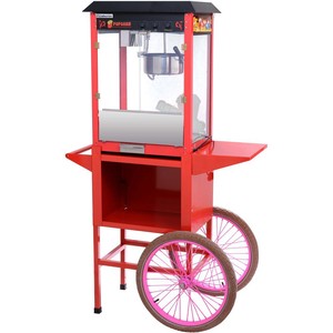 YUHE Nueva Máquina de Palomitas de Maíz Pequeña con Carrito para Panadería, 1400W, Capacidad de 8 Oz, Bajo Ruido, Fácil de Operar, 220V, 1 Año de Garantía - Product Image 6