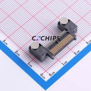 ERM8-020-01-L-D-RA-TR Board-to-Board & Backplane Connector SMD,P=0.8mm,Horizontal Mount Connector 40P 0.8mm Horizontal Mount 2 - Product Image 1