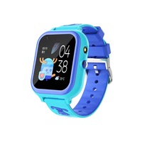 Reloj Inteligente para Niños con SOS, Teléfono 4G, Tarjeta SIM, Foto, Resistente al Agua IP67, Pantalla TFT, Correa de Silicona, Control Remoto