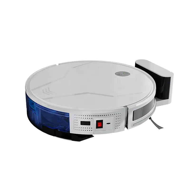 In Stock Gyro Navigation 3500PA Wet & Dry Mop Floor Care Tuya APP Robot Vacuum Cleaner With Charging Station