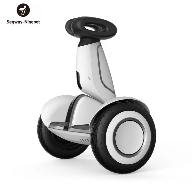 segway ninebot S plus smart self-balancing e scooter with intelligent lighting and battery remote control